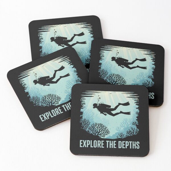 Item preview, Scuba Diving Scuba Diver Birthday Explore The Depths designed and sold by heupelipocko.