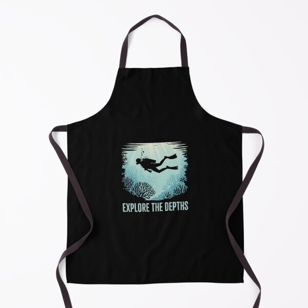 Item preview, Scuba Diving Scuba Diver Birthday Explore The Depths designed and sold by heupelipocko.