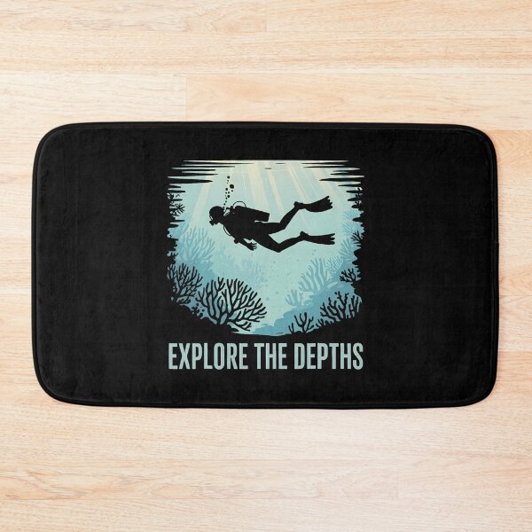 Item preview, Scuba Diving Scuba Diver Birthday Explore The Depths designed and sold by heupelipocko.