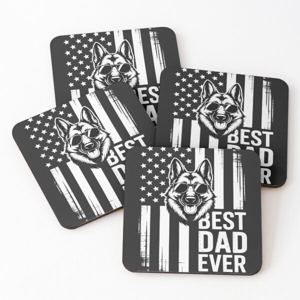 Item preview, Copy of Being A Dad Is An Honor Being A Papa Is PricelessBest German Shepherd Dog Dad Ever Fathers Day USA Flag designed and sold by Rackaam.