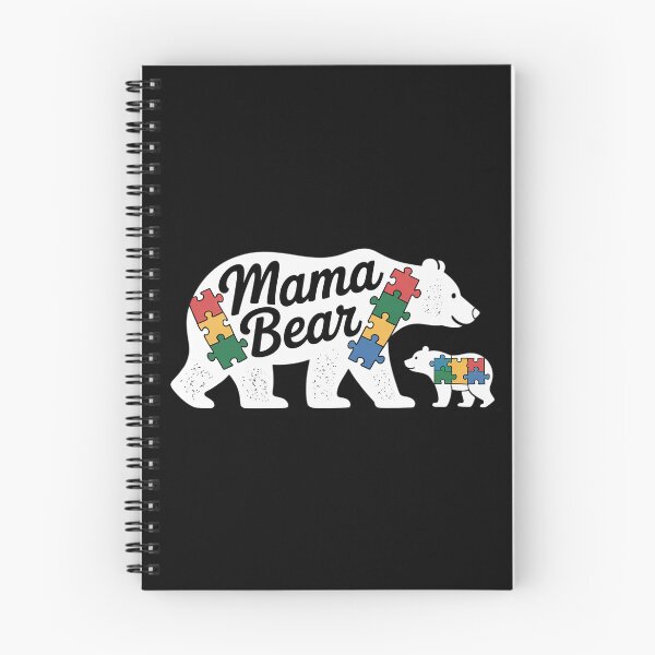 Item preview, Autism Awareness Mama Bear Autistic Kids Awareness Mom designed and sold by SIGORDESIGN.
