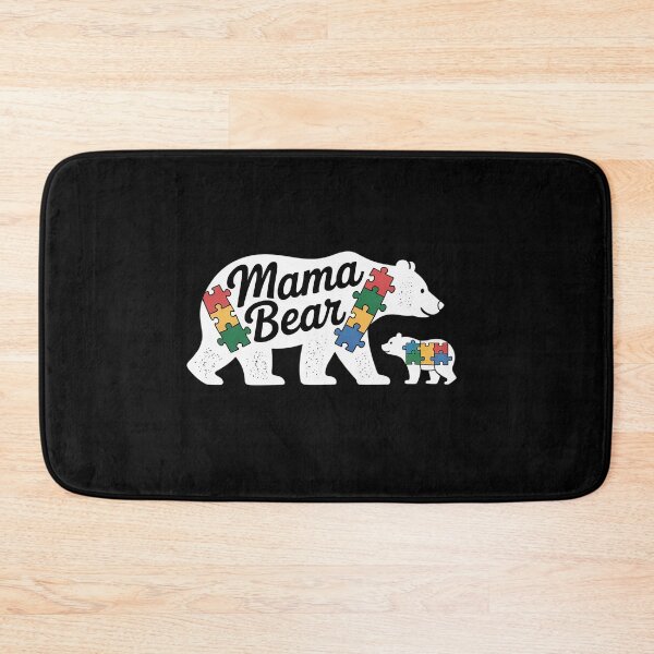 Item preview, Autism Awareness Mama Bear Autistic Kids Awareness Mom designed and sold by SIGORDESIGN.