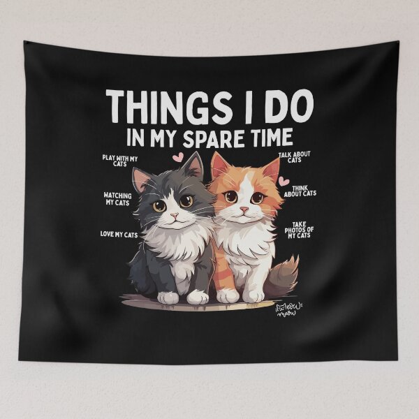 Item preview, Thing I Do In My Spare Time Cute Cat Lover designed and sold by thebest-2studio.