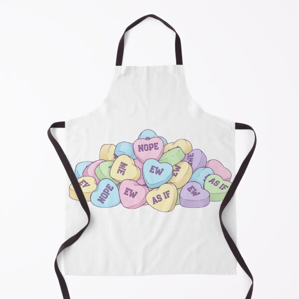Item preview, Sassy Anti-Valentine Candy Hearts Nope Ew As If Pastel Goth designed and sold by ARTReMi.