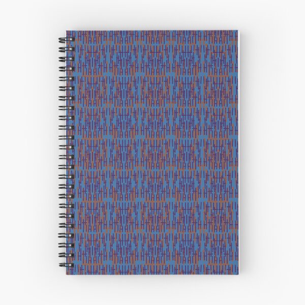 Item preview, Abstract Blue Grid Brush Pattern designed and sold by thanratdesign.
