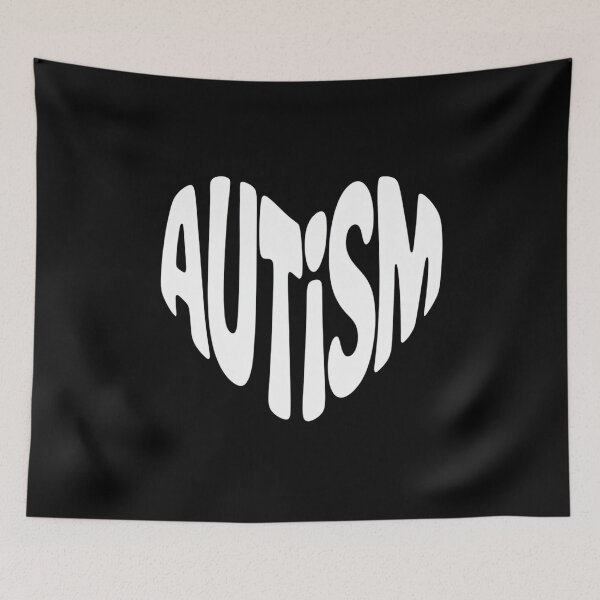 Item preview, Autism Awareness Month Heart Love Graphic designed and sold by SIGORDESIGN.