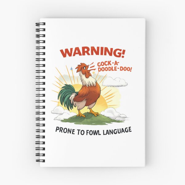 Item preview, WARNING! PRONE TO FOWL LANGUAGE designed and sold by DomGDesign.