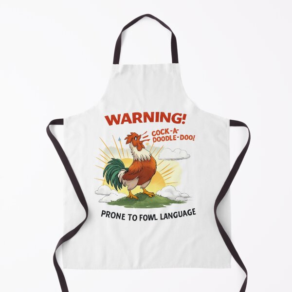 Item preview, WARNING! PRONE TO FOWL LANGUAGE designed and sold by DomGDesign.