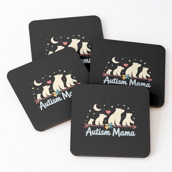 Item preview, Autism Awareness Shirt Mama Bear 4 Cubs Autism Mama designed and sold by SIGORDESIGN.
