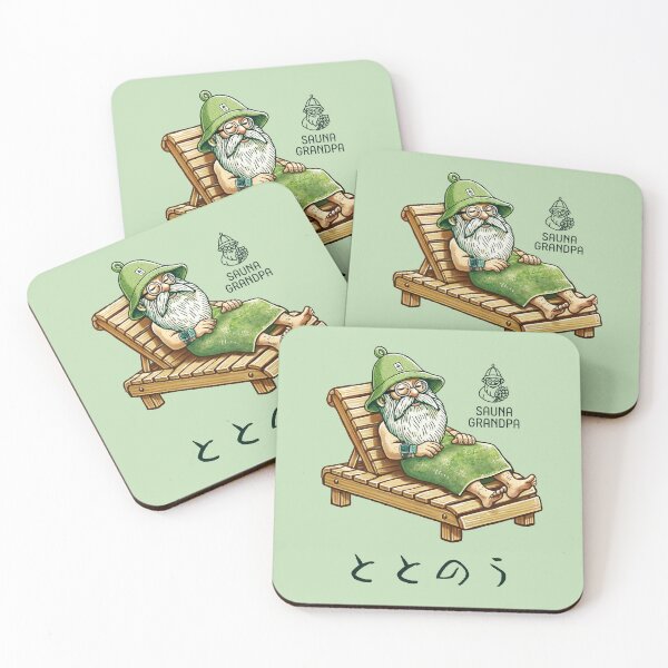 Item preview, Sauna Grandpa - Healed old man Rev.1 designed and sold by WABISABIMOMENTS.