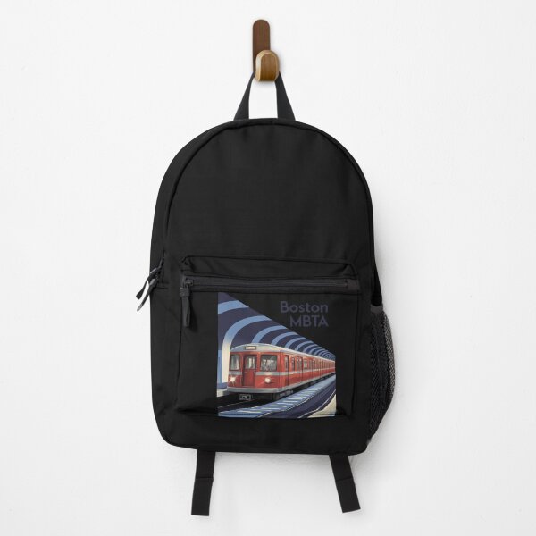 Item preview, Boston MBTA Subway Retro Train City Transit Artwork designed and sold by Rackaam.