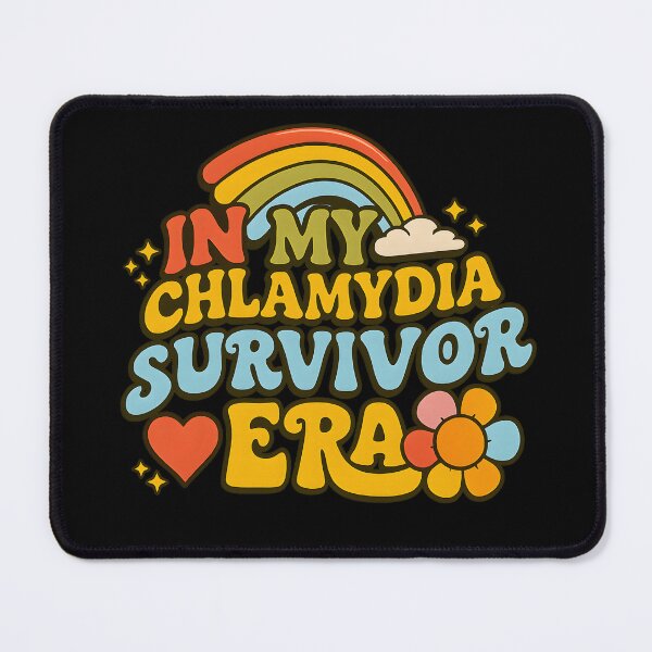 Item preview, In My Chlamydia Survivor Era Funny Retro Design designed and sold by haitrieuic96.