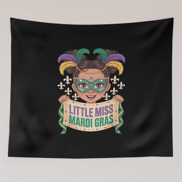 Item preview, Mardi Gras Parades Messy Bun Kids Girls Toddler designed and sold by FaithAbbott.