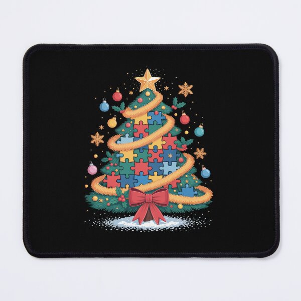 Item preview, Autism Christmas Tree Lights Xmas Cute Xmas Autism Awareness designed and sold by SIGORDESIGN.