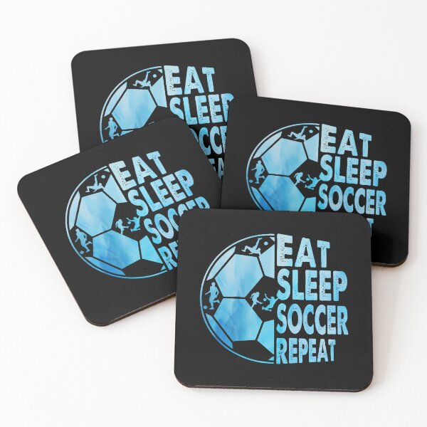 Item preview, Eat Sleep Soccer Repeat For Youth Girls Boys Purple designed and sold by heupelipocko.