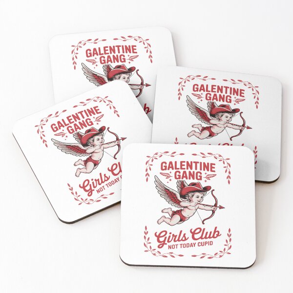 Item preview, Galentine Gang Girl Club Valentine's Day Cupid designed and sold by FaithAbbott.