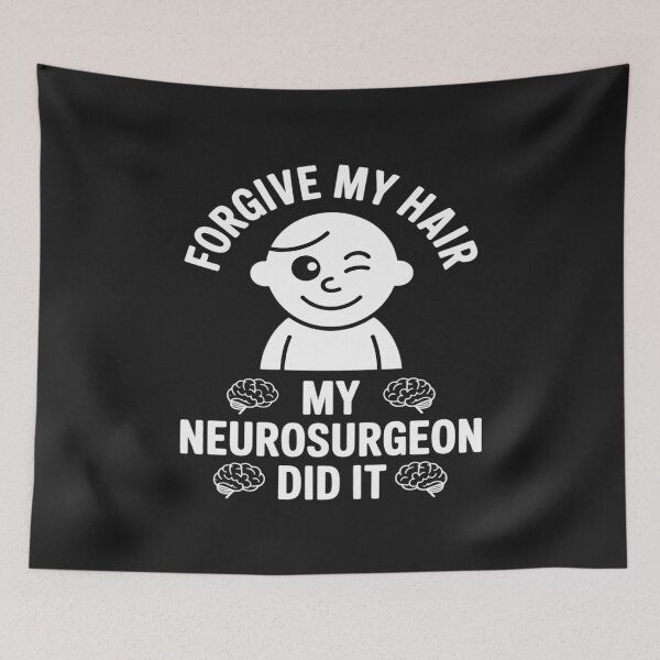 Item preview, Brain Surgery Recovery Funny Post Brain Surgery Survivor designed and sold by Rackaam.