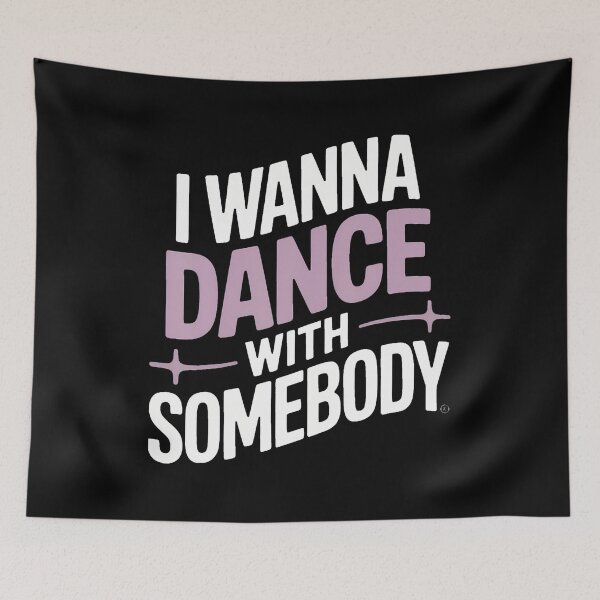Item preview, I Wanna Dance With Somebody Social Dancers Music Lovers designed and sold by LunaDangelo.