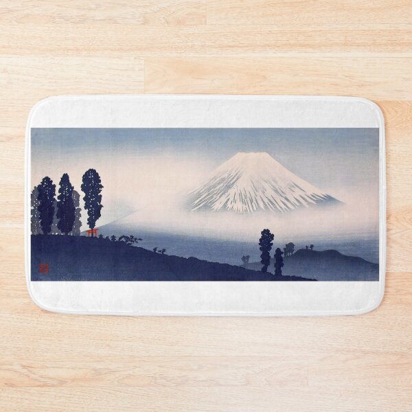 Item preview, Mount Fuji from Mizukubo - Hiroaki Takahashi Vintage Print designed and sold by Open Canvas.