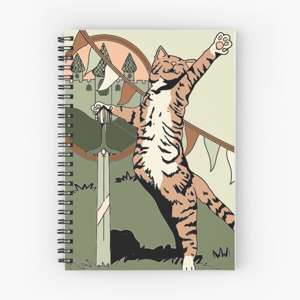Item preview, Ren Faire Tabby Cat with Sword designed and sold by JJMonty-Art.