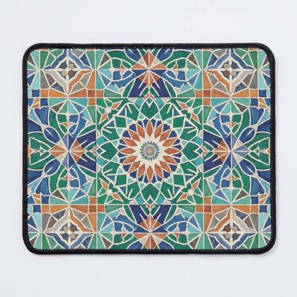 Item preview, Vibrant Moroccan Zellige Tile Pattern designed and sold by designwiss.
