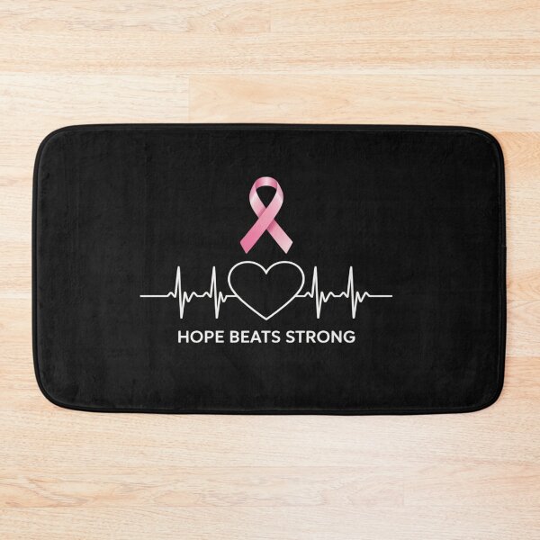 Item preview, Breast Cancer Awareness Month Pink Ribbon Heartbeat designed and sold by Rackaam.
