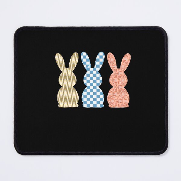 Item preview, Easter Bunny Rabbit Groovy Hippie Trio Cute Easter Day designed and sold by FaithAbbott.