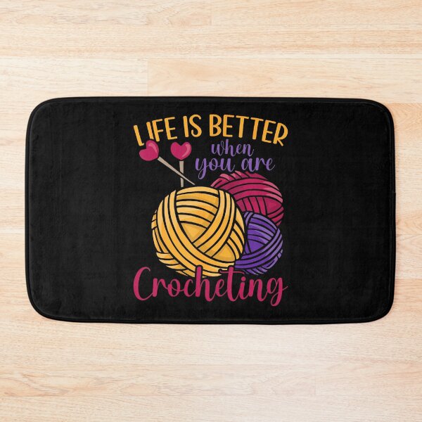 Item preview, Life Is Better When You Are Crocheting Yarn Love Crocheting designed and sold by LunaDangelo.