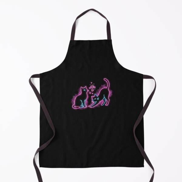 Item preview, Neon Japanese Cat Valentine Love Cyberpunk Art designed and sold by SWEET-TINAPAY.