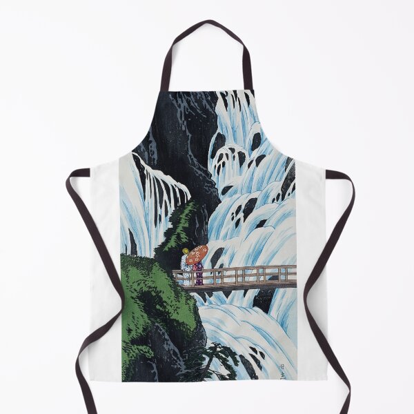 Item preview, Kegon Falls at Nikko - Hiroaki Takahashi Vintage Print designed and sold by Open Canvas.