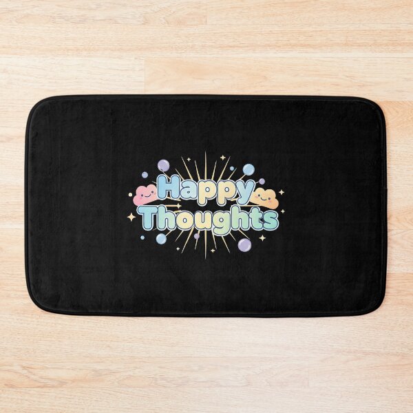Item preview, BEST SELLER Happy Thoughts Positive Mood USA designed and sold by Gilded Dreams.