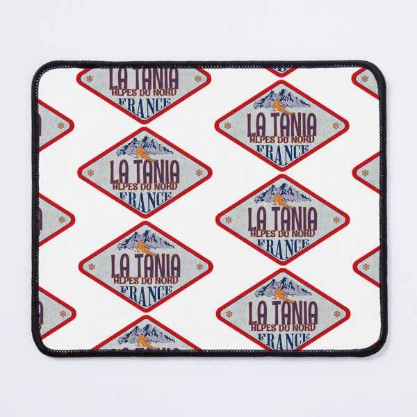 Item preview, La Tania, Alpes du Nord, France, Vintage skiing badge design designed and sold by Wanderful-roads.