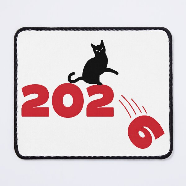Item preview, 2026 New Year Cat Minimal Graphic designed and sold by haitrieuic96.