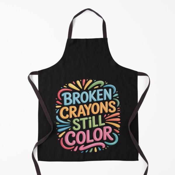 Item preview, Broken Crayons Still Color Mental Health Awareness designed and sold by Rackaam.