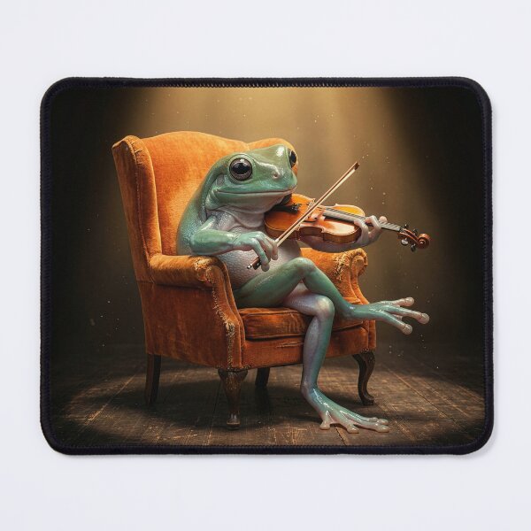 Item preview, Waxy Monkey Tree Frog Plays Tchaikovsky’s Canzonetta designed and sold by Tridentulus.