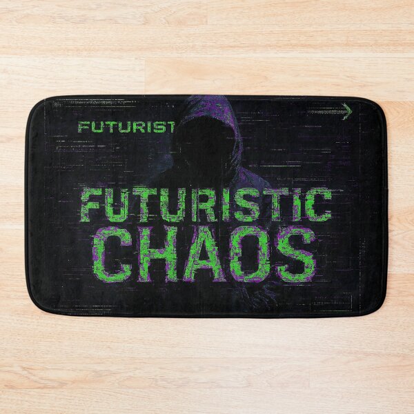 Item preview, Chaos Cyber Grunge Glitch - Toxic Green and Purple Gothic Streetwear designed and sold by iwzzuel.