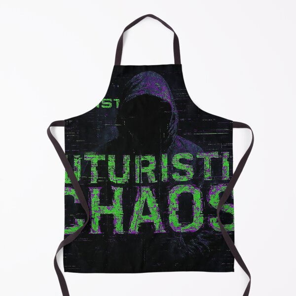 Item preview, Chaos Cyber Grunge Glitch - Toxic Green and Purple Gothic Streetwear designed and sold by iwzzuel.