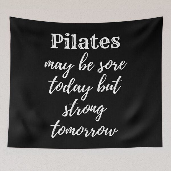 Item preview, Pilates: Sore Today, Strong Tomorrow designed and sold by vbxmdwsoc33.