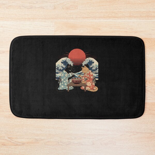 Item preview, Ramen Love Cats – Great Wave Japanese Design designed and sold by SWEET-TINAPAY.