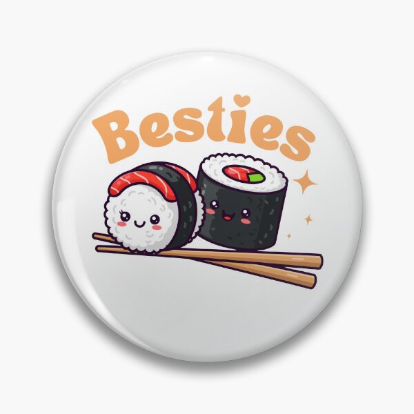 Item preview, Besties Kawaii Sushi Lover Funny Matching With Friends designed and sold by thebest-2studio.