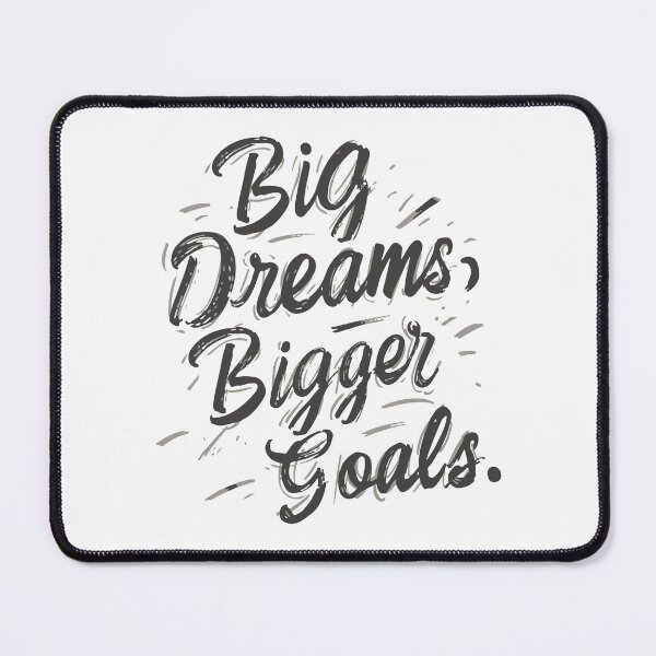 Item preview, Big Dreams Bigger Goals Script designed and sold by DavidTeeStudio.