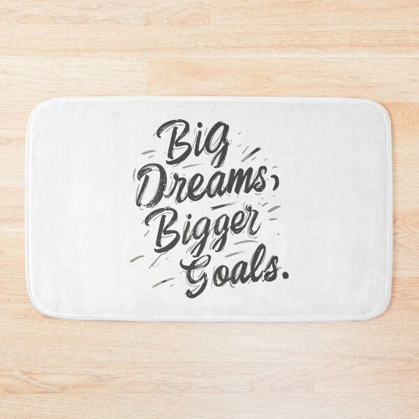 Item preview, Big Dreams Bigger Goals Script designed and sold by DavidTeeStudio.