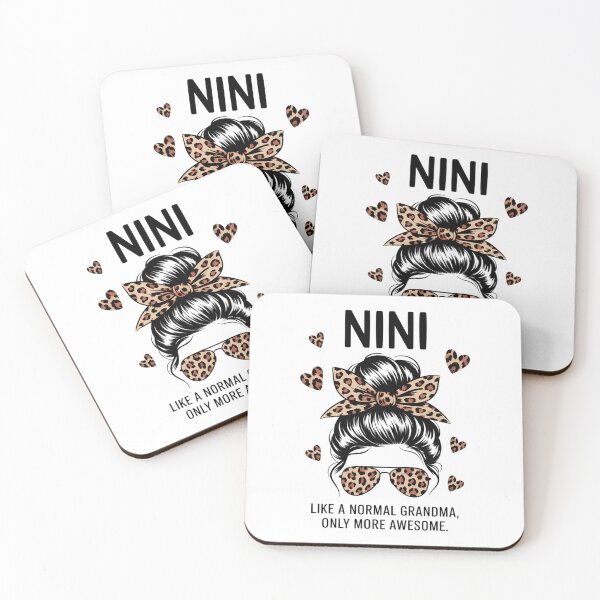 Item preview, Nini Like a Normal Grandma Only More Awesome Mothers Day designed and sold by IdunayaStore.