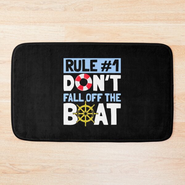Item preview, Rule Number 1 Don't Fall Off The Boat Cruise designed and sold by kowaldtlbung.