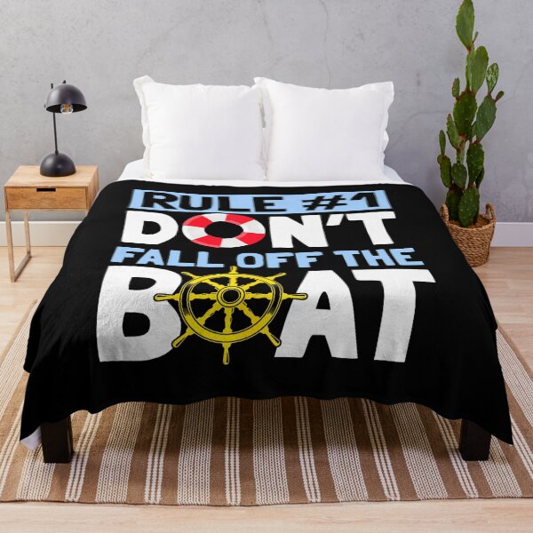 Item preview, Rule Number 1 Don't Fall Off The Boat Cruise designed and sold by kowaldtlbung.