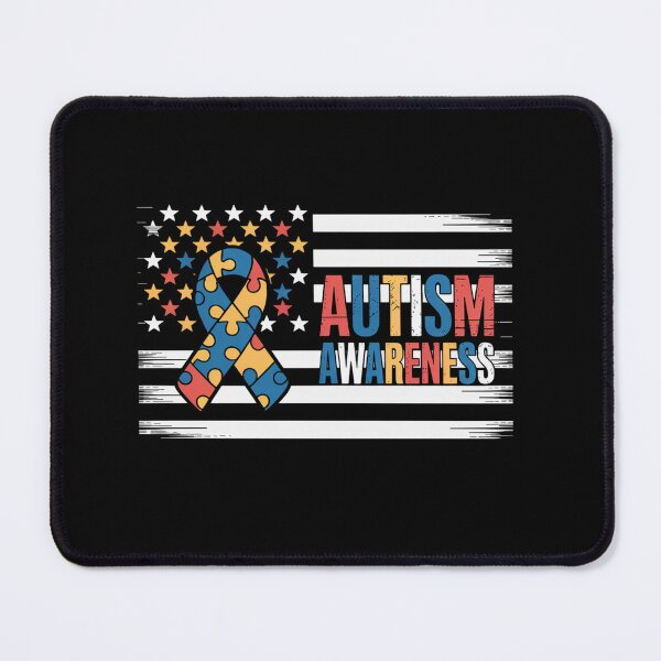 Item preview, Autism Awareness Vintage USA Flag Support Men Women designed and sold by Moxizz.