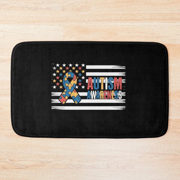 Item preview, Autism Awareness Vintage USA Flag Support Men Women designed and sold by Moxizz.