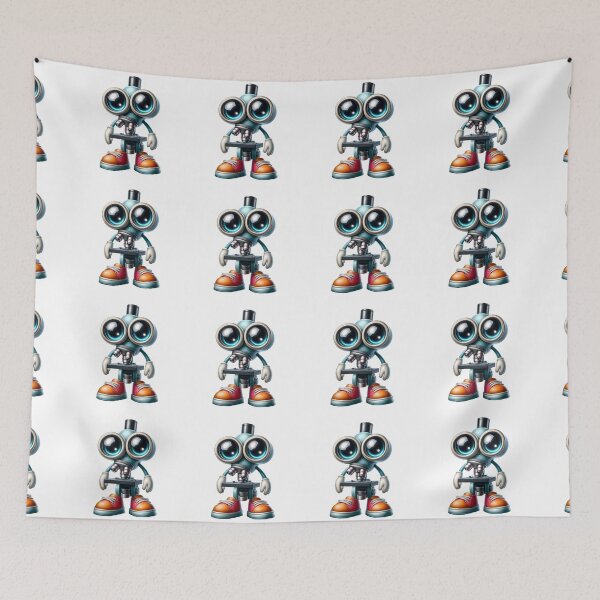 Item preview, Cute Microscope Mascot Science Laboratory Character designed and sold by LunaPixelStudio.