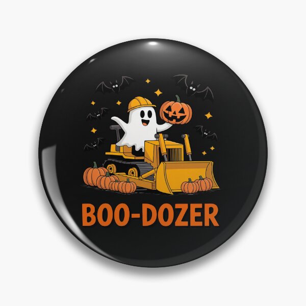 Artikelvorschau, Bulldozer Boo Halloween entworfen und verkauft von tkhrbika.