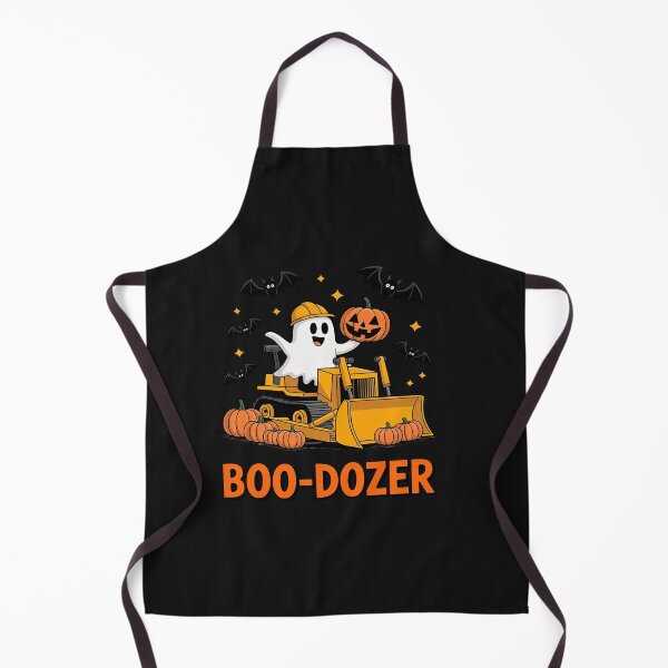 Item preview, Bulldozer Boo Halloween designed and sold by tkhrbika.